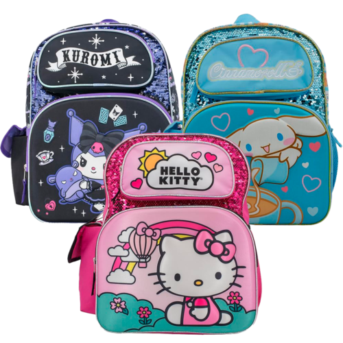 Mochila grande 3D niña (trío)